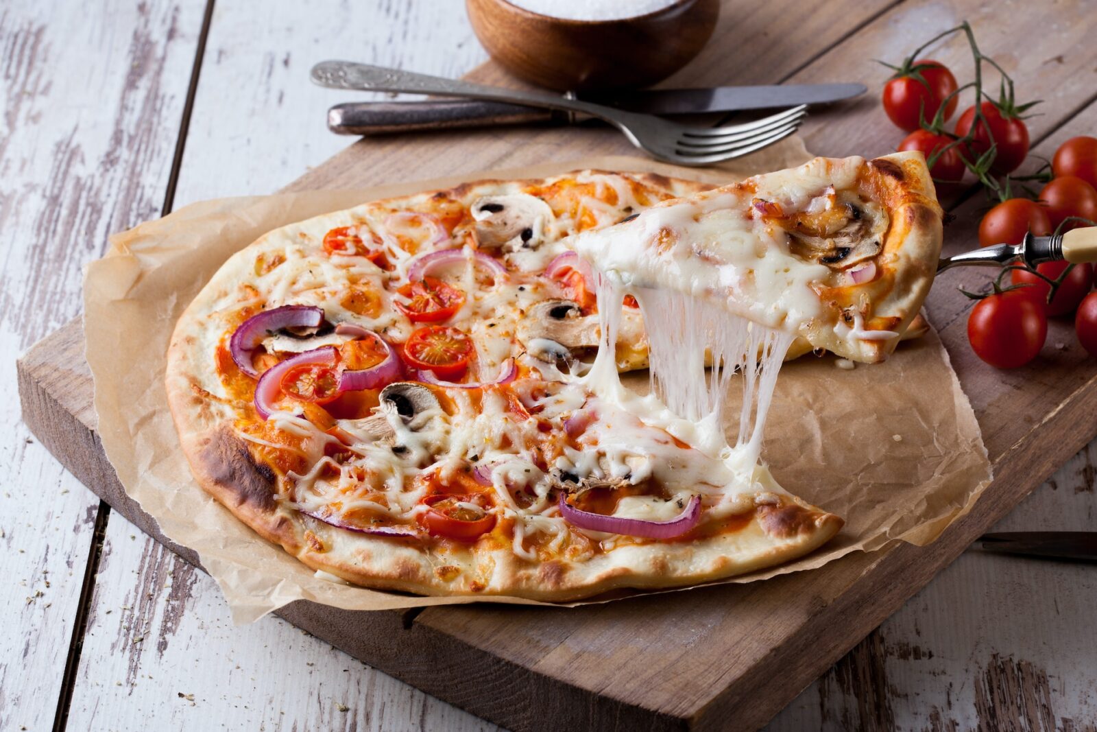 pizza savoureuse