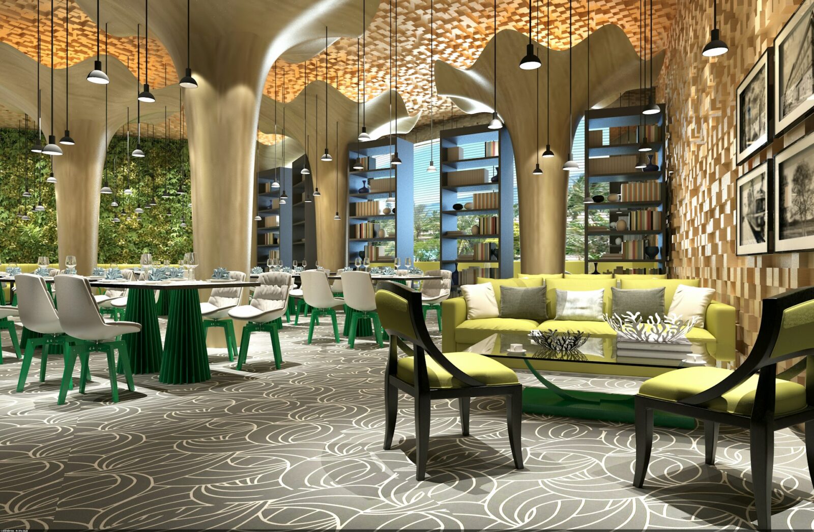 interieur du restaurant